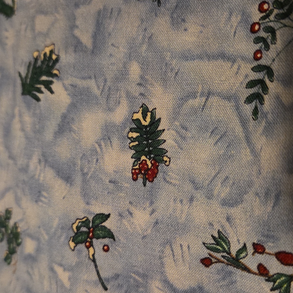 Rare Debbie Mumm Winter/Christmas Cotton Material Quilting - Sewing Fabric 2yds